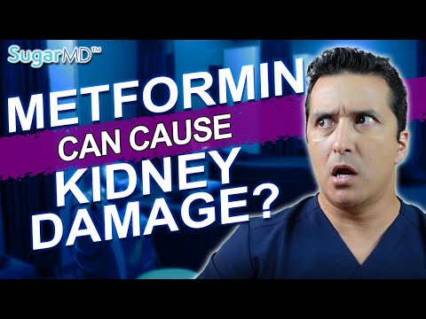 Metformin Damages Kidneys?