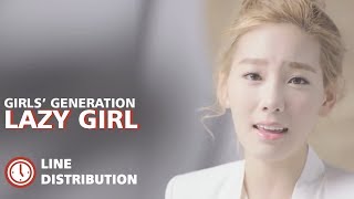 Download Lagu Girls' Generation (소녀시대) - Lazy Girl (Dolce Far Niente) (Line Distribution) MP3