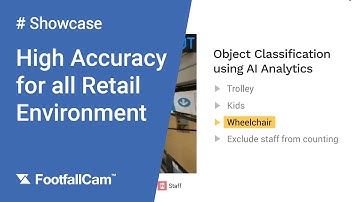 High Accuracy for all Retail Environment - FootfallCam