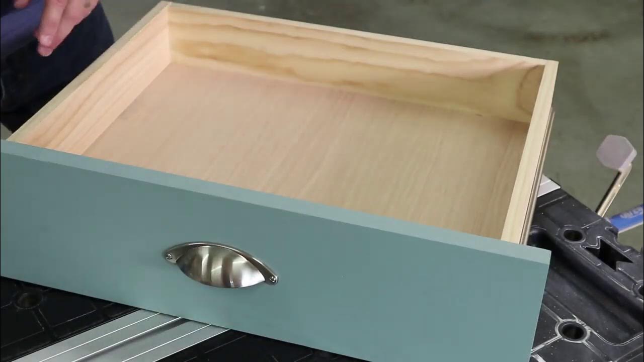 How To Build a Simple and Sturdy Drawer YouTube