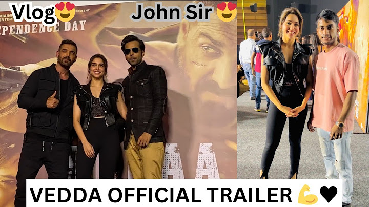 Vedaa - Official Trailer | John Abraham | Sharvari | Abhishek B | Nikkhil A | In Cinemas 15th Aug
