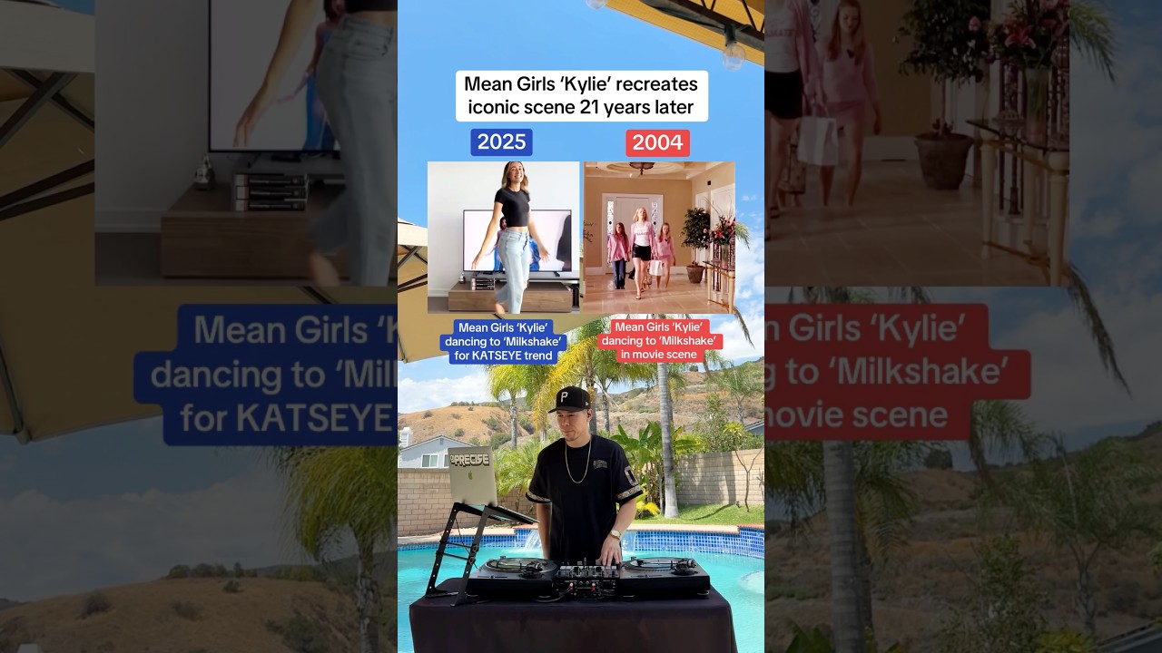 Mean Girls ‘Kylie’ recreates iconic scene for KATSEYE ‘Milkshake’ trend 🤯