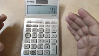100 मे 10% जोड़ने या घटाने पर जवाब गलत क्यों आ रहा है casio calculator पर व उसका समाधान हिंदी मे
