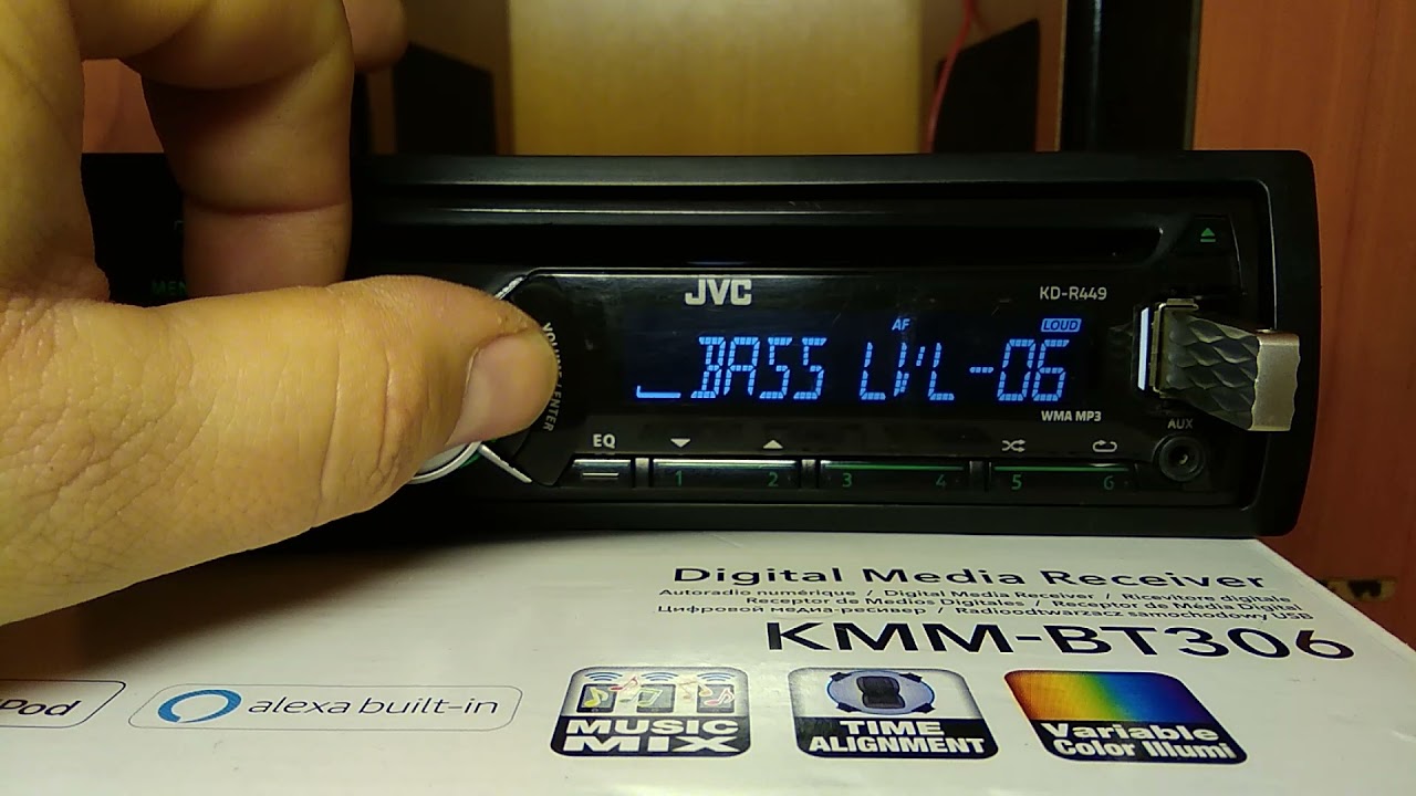 JVC KD-R449 - YouTube