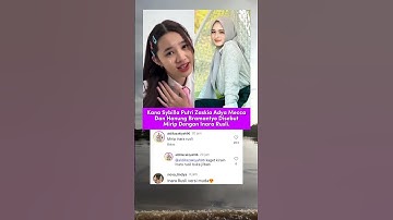 Kana Sybila, Putri Zaskia Adya Mecca, Disebut Mirip Inara Rusli Oleh Netizen.