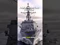 Arleigh Burke Class Destroyer Explained #shorts
