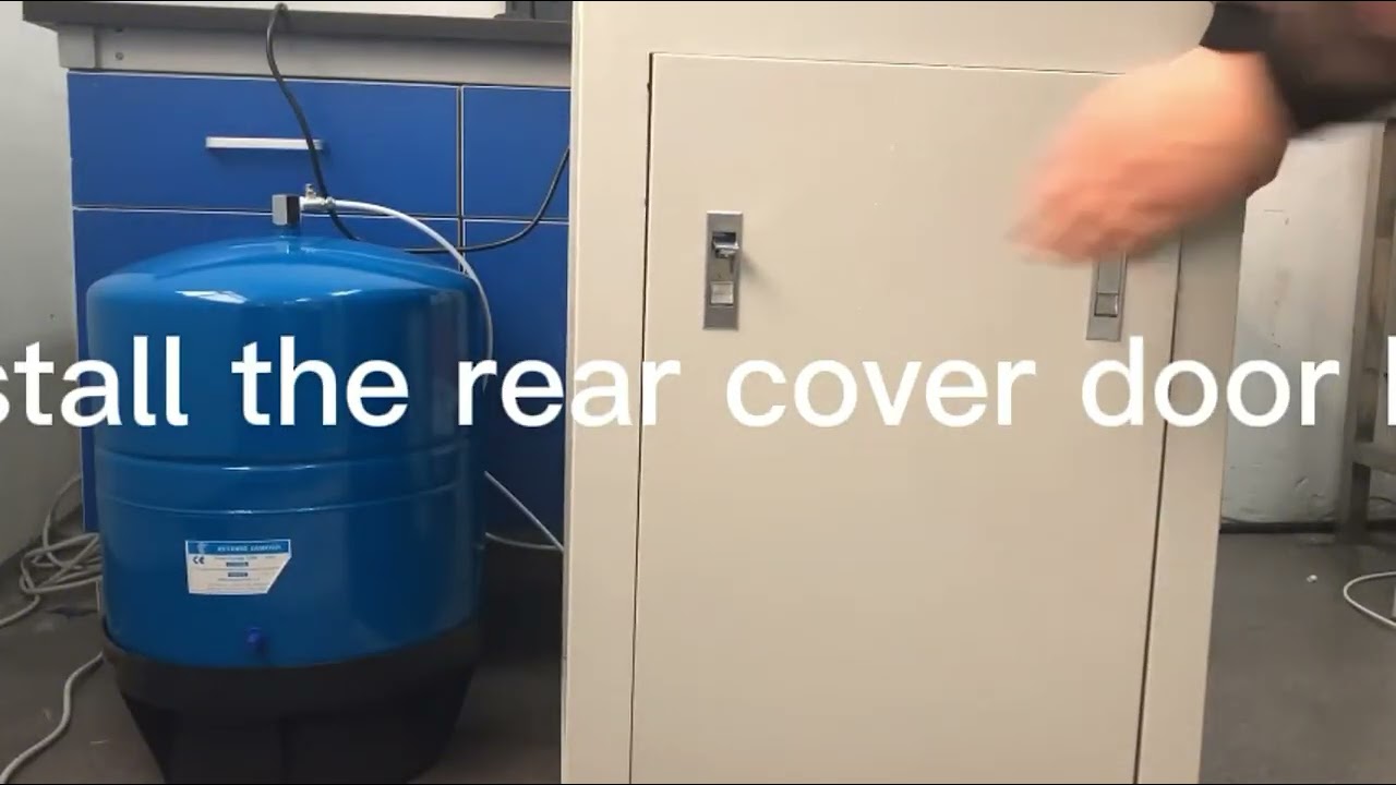 DPRO-E-UP Floor type Utlrapure water machine Installation and Filter replace