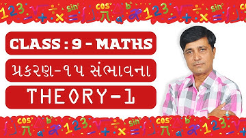 class-9 MATHS chapter-15 PROBABILITY Theory : 1