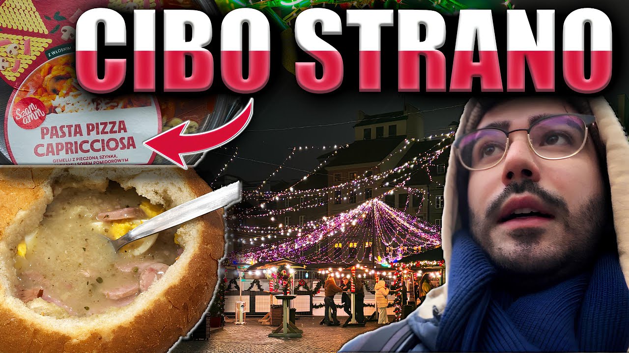SUPERMERCATI in POLONIA e CIBO STRANO (ma BUONO?)