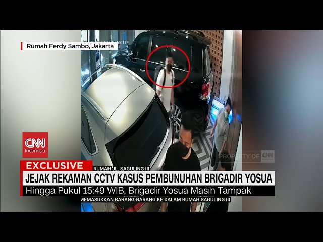 EXCLUSIVE! Jejak Rekaman CCTV Kasus Pembunuhan Brigadir Yosua class=