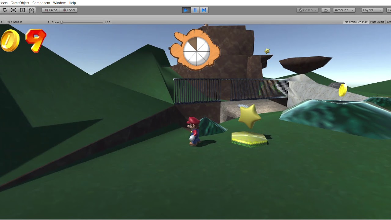 Unity Mario Gameplay YouTube