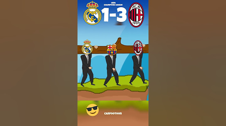 Highlights of real madrid vs Milan AC 1-3