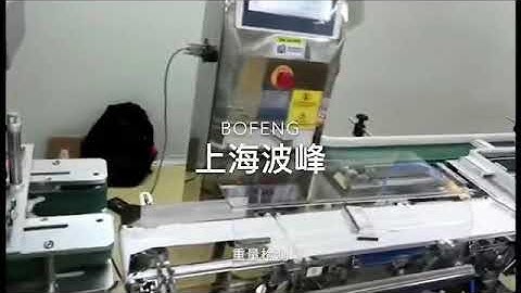 Rehoo check weigher and metal detector