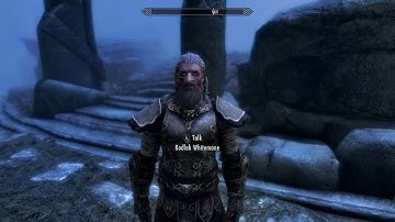 Skyrim: Kodlak Whitemane in Sovngarde