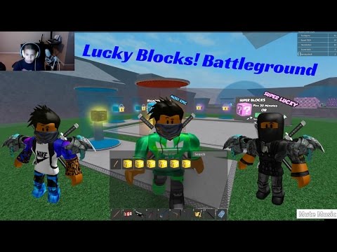 Roblox Lucky Blocks Lucky Block Battlegrounds Youtube - firey plays roblox episode 3 lucky block battlegrounds