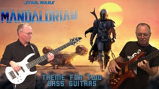 Theme from "The Mandalorian" - for two bass guitars