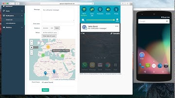 Geo Push Notification Web Panel