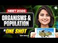 NEET 2026 Biology: Organism &amp; Population One Shot | Free Crash Course By Seep Pahuja