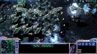 Starcraft 2 Gametest - 2v2 Match Protoss & Terran (Change Games Test)