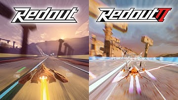Redout vs Redout 2 | Gameplay Comparison