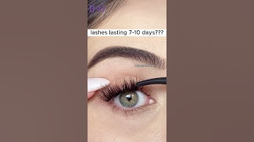 The Secret to lash extensions Lasting 7-10 Days