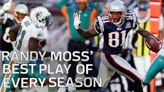 Randy Moss' Best Play of Every Season | NFL Highlights