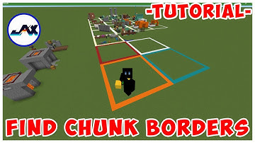 🔥 EASY How to Find Chunk Borders | Tutorial | Minecraft 1.20 Ready⚡