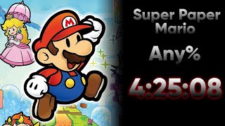 [PB] Super Paper Mario Any% in 4:25:08.12
