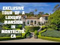 Exclusive Tour of A Luxury Mansion in Montecito, Ca