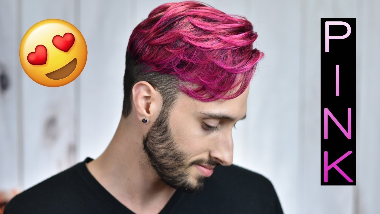 Aggregate more than 89 pink hairstyle men - in.eteachers