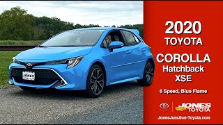 💙Blue 🔥 Flame 2020 Corolla Hatchback XSE