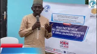 Peace Building: Kaduna State Communities Sign Peace Pact