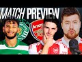 Sporting PREVIEW! Rice BACK, Gabriel OK, Saka and Eze? Who STARTS? Arsenal Today
