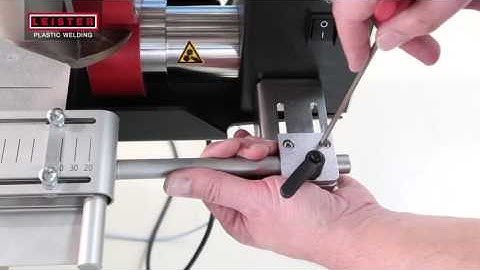 Leister Tutorial | HEMTEK ST adjusting the guide