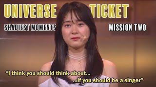 this show is EVIL but i love it? | Universe Ticket Mission 2 shadiest moments