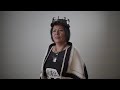 Morgan Asoyuf places ornate crowns and jewelry on Indigenous activists to honour and protect them