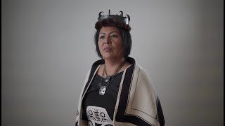 Morgan Asoyuf places ornate crowns and jewelry on Indigenous activists to honour and protect them