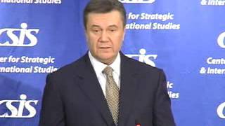 Statesmen's Forum: Viktor Yanukovych, Prime Minister of Ukraine