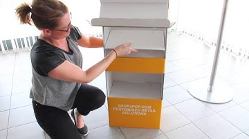 shop4pop 3 Shelf FSDU