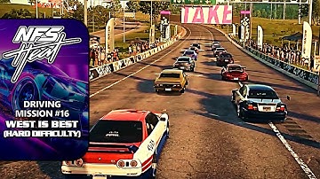NFS Heat [Walkthrough] - Driving Mission #16: West is Best (Hard Difficulty)