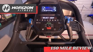 Horizon Treadmill 150mile review