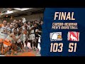 Carsonnewman mens basketball 202324 cn 103 newberry 51 highlights 1623