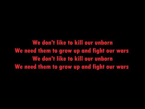 Marilyn Manson - We-re From America (Lyrics)