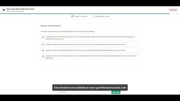 Search Ads 360 Certification Exam Answers | 100% Score | Live Pass | June 2025