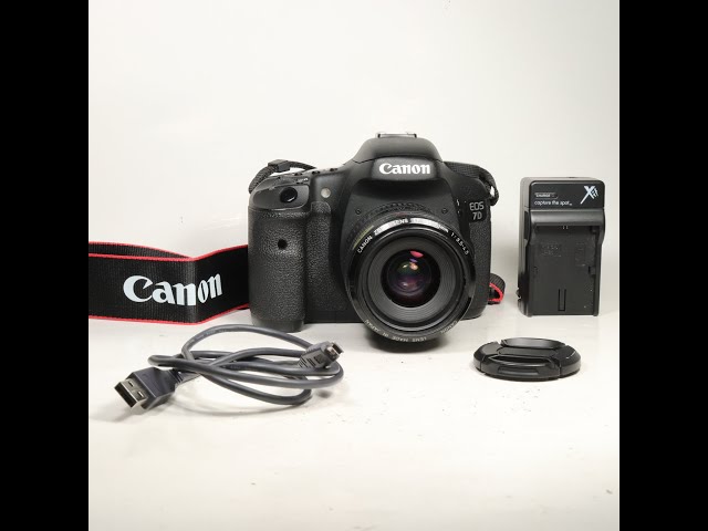 Canon EOS 7D DSLR Camera with EF 35-70mm Zoom Lens