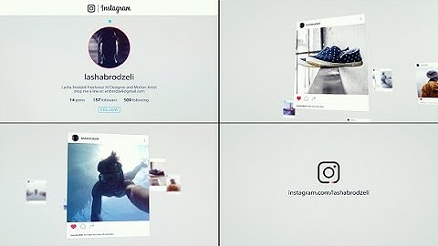 Instagram Slideshow | After Effects Template | Openers