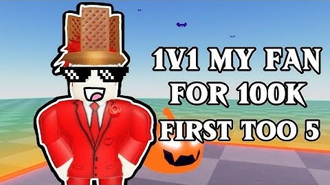 1v1 My Fan For 100k🤯🔥