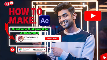 How to Make Subscribe Button Animation in After Effects | (Step-by-Step) Tutorial