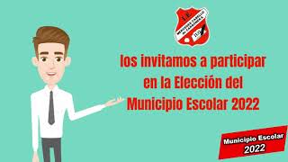 Orientaciones para las Elecciones Municipio Escolar Mercedinos 2022