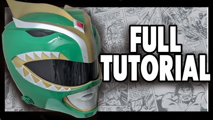 how-to-make-bits-green-ranger-helmet-3d-printed-green-ranger-helmet-tutorial-3dprint-powerranger-youtube for Free Printable Power Ranger Mask Template How To Make BITS Green Ranger Helmet! 3D Printed Green Ranger Helmet Tutorial #3dprint #powerranger - YouTube for Free Printable Power Ranger Mask Template